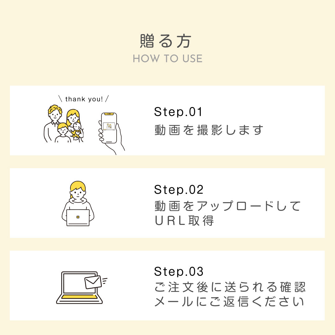 動画オリジナル熨斗