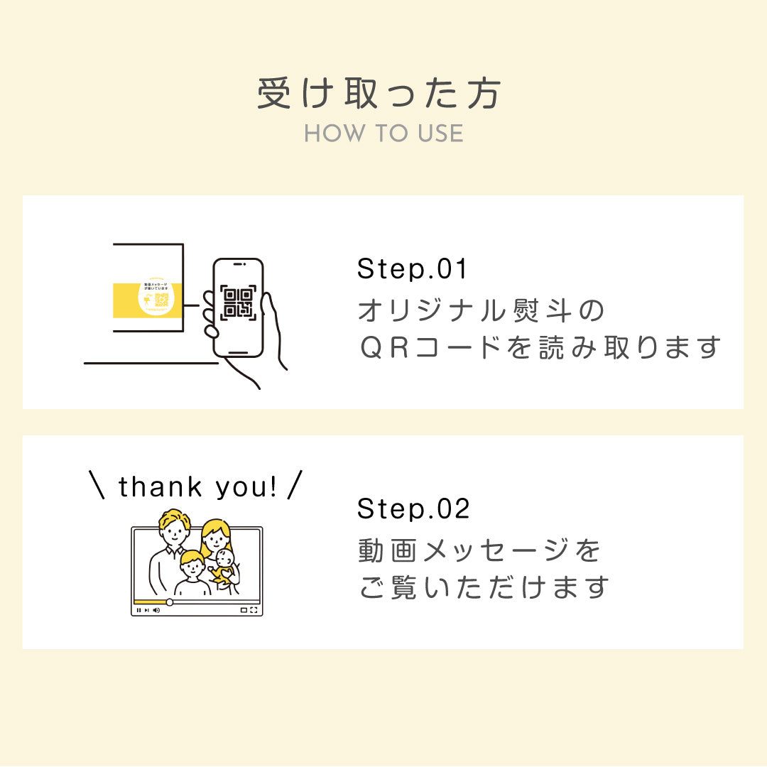 動画オリジナル熨斗