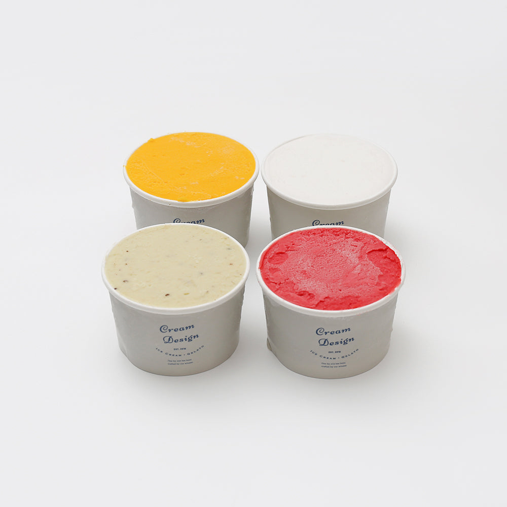 チーズケーキ2種とジェラートセット