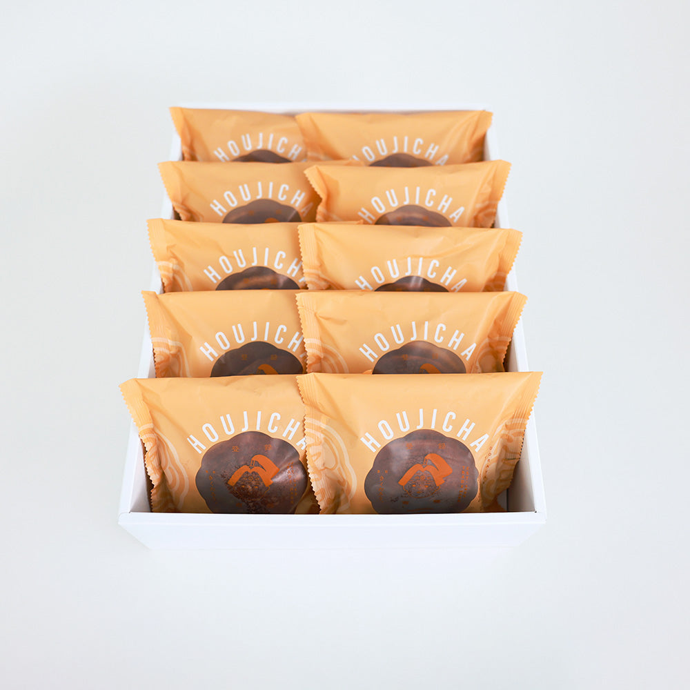 ほうじ茶どら10個セット