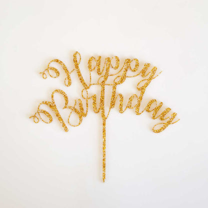 ケーキトッパー ～ Happy Birthday ～　2個セット