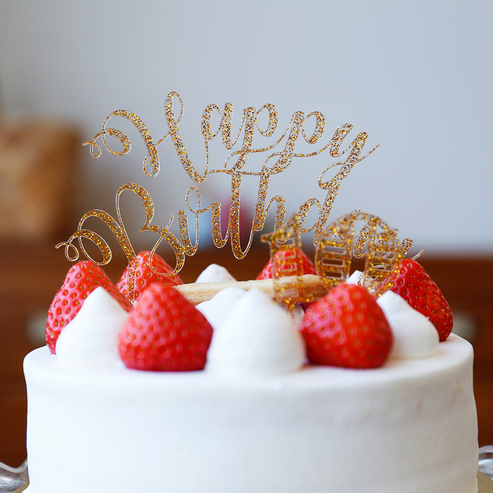 ケーキ トッパー ケーキトッパー ～ Happy Birthday ～ | 北九州スイーツヴィレッジ