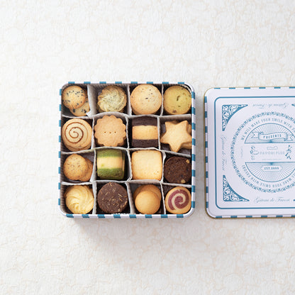 ジュジュサブレ～16種類のサブレが楽しめるオリジナルギフト缶～