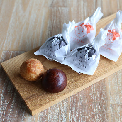 きくたろう饅頭　白