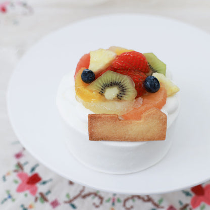 生デコレーション＋フルーツ盛　12㎝