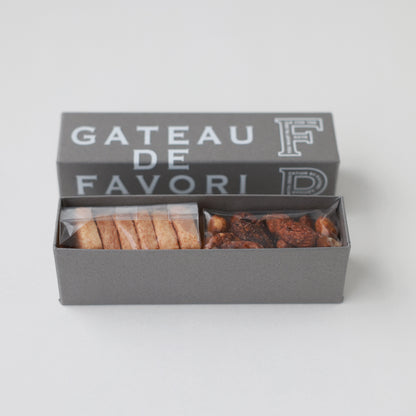 ショートブレットとキャラメリゼナッツのギフト