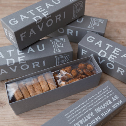 ショートブレットとキャラメリゼナッツのギフト