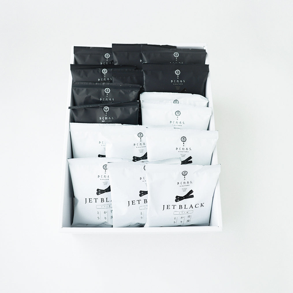 竹炭かりんとう JET BLACK (ジェットブラック) 16個セット