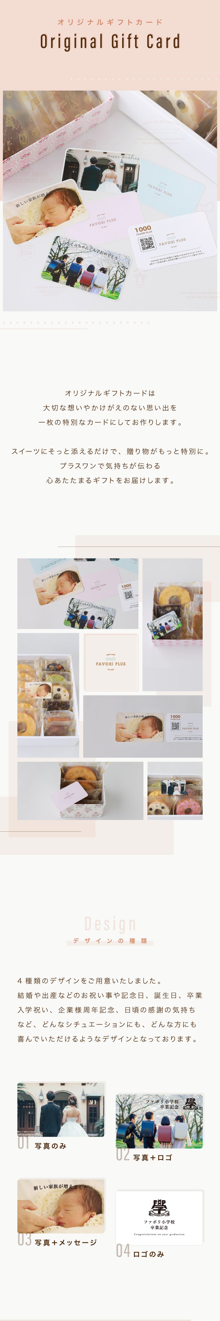 オリジナルギフトカード