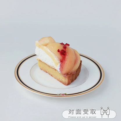 D_桃タルト　１カット～