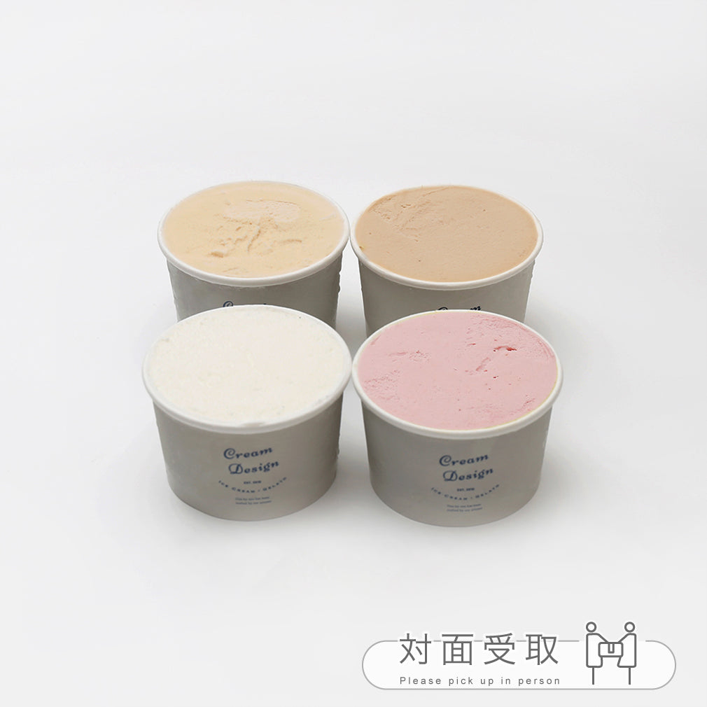 D_ミルク4種ジェラートセット８個入
