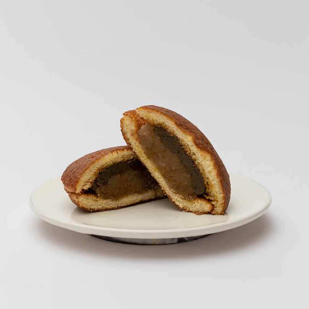 どら焼き　ほうじ茶