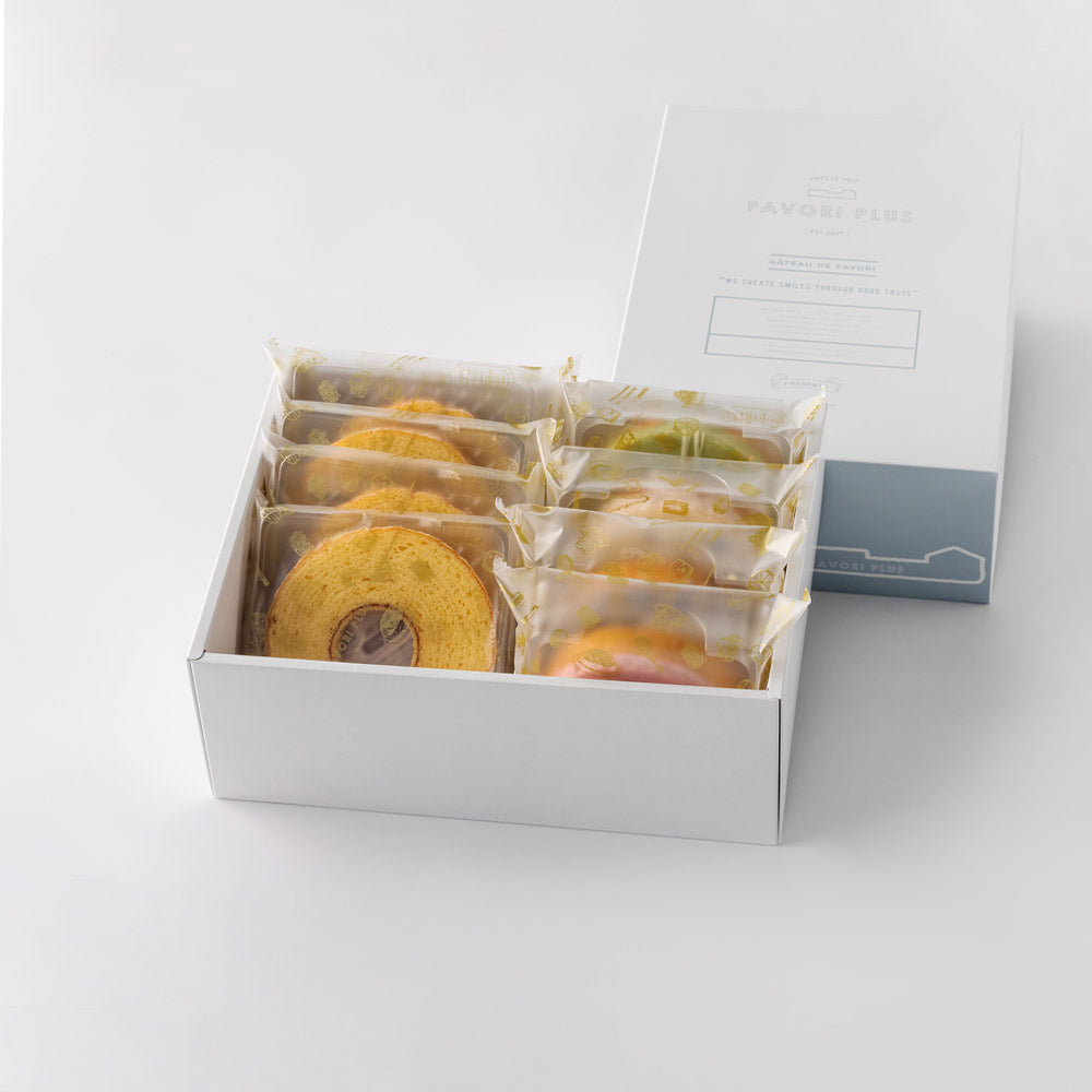 ギフトN （ミニバウム4枚・カラーバウム4枚の詰め合わせ）